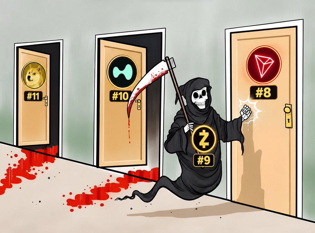 brandon_lamas's tweet photo. zcash:native is coming for the Top 8 👀
Who’s getting replaced? ☠️📈 https://t.co/OnDnbSZEFv