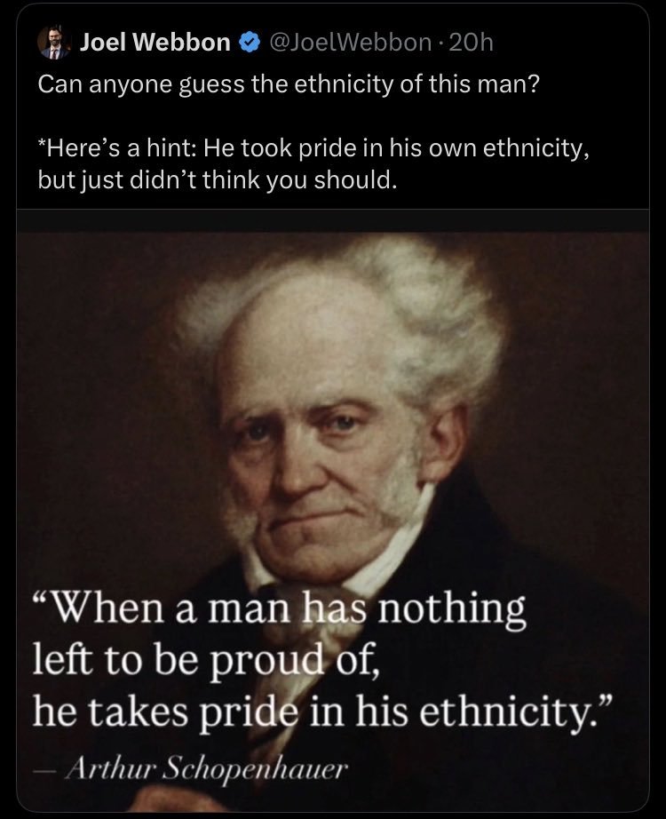halfsabra's tweet photo. @Howlingmutant0 They went to the Joel Webbon school of Jew identification https://t.co/YlQuvO0P5a