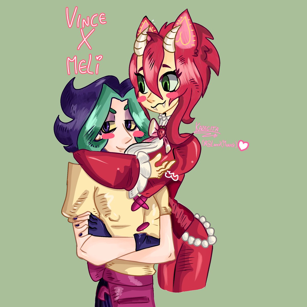 LarryXMeeple's tweet photo. VINCE x Meli!! 🍓🍰 X ☕🐛♡ (osea yo eh, mi oc)

 (resubido otra vuelta de otra vuelta, puse Gray en vez de Vince XDD) 

#OcXCanon #yumeshiping #VinceBrawlStars #oc #BrawlStars #yumeship #nose https://t.co/fKTIVpFsdZ