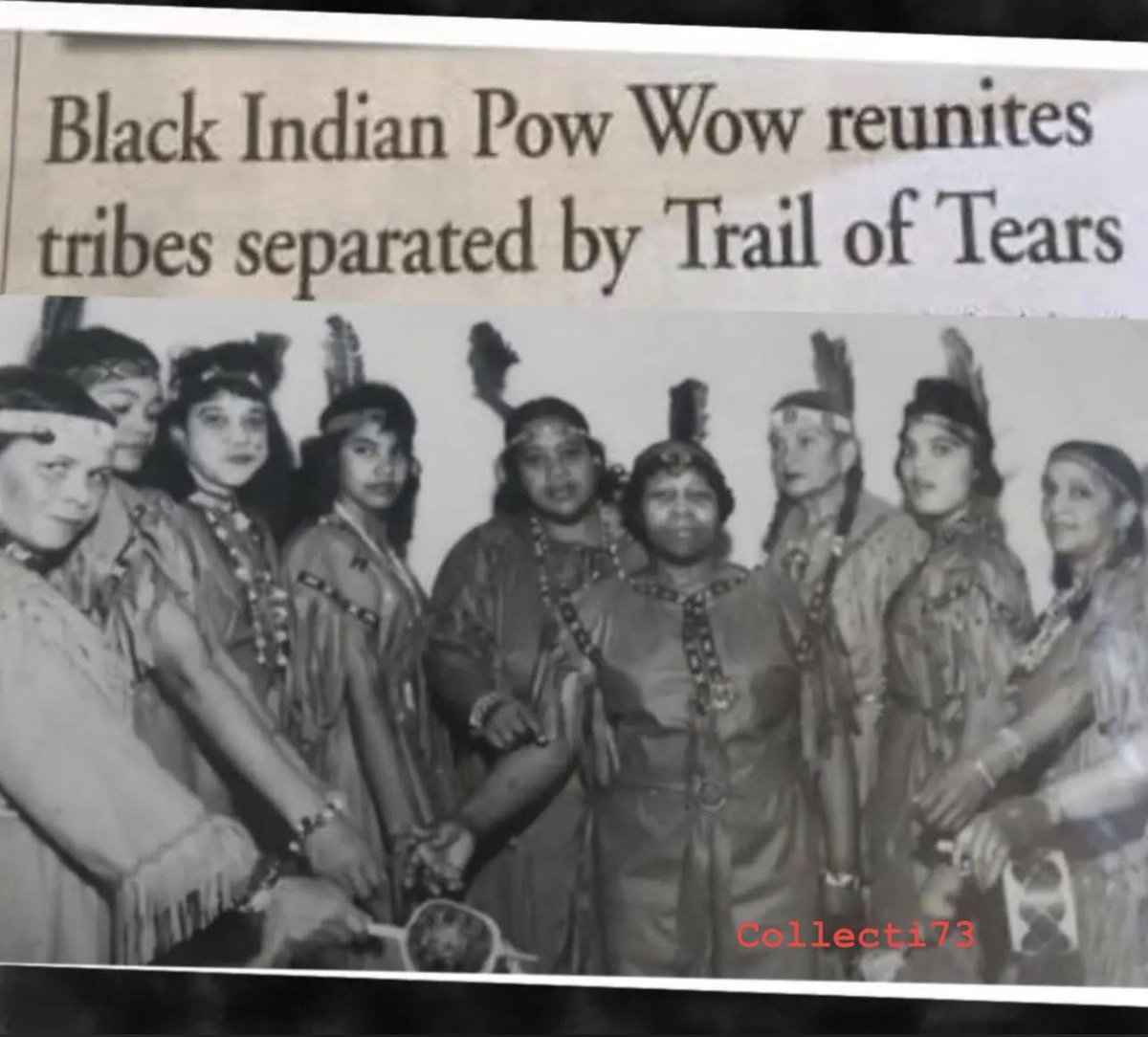 MrsEvans916's tweet photo. 1977.  Oklahoma/ Arkansas Line. 

The ACTUAL Trail of Tears Descendants. https://t.co/UTAwGFuSTj