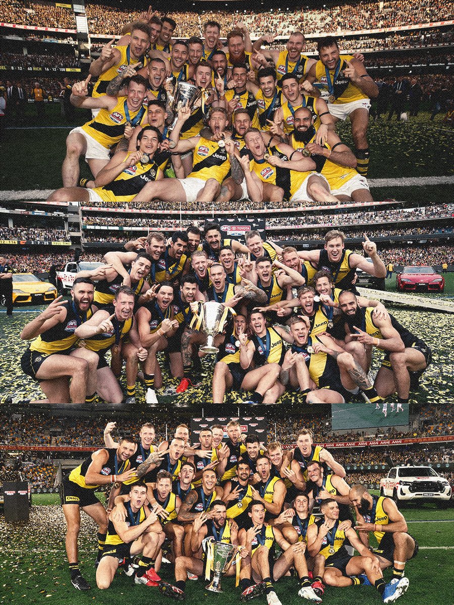 Richmond_FC's tweet photo. Grand Final glory 🏆 https://t.co/L1cOPxiO4T