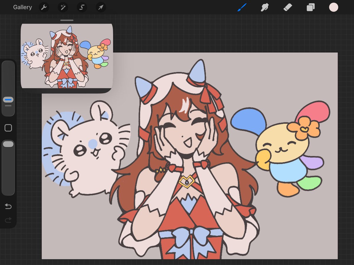 miyokochou's tweet photo. i wonder if ill ever post a finished piece

still with my other fave creatures lalalalala https://t.co/RrKqjdaTvE