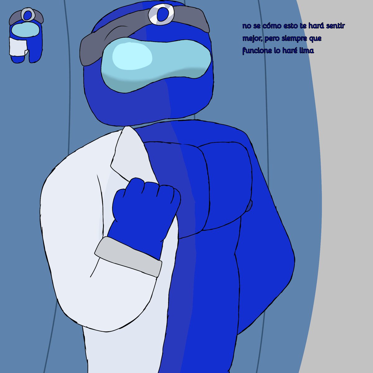alkalythelittle's tweet photo. Azul tiene algo que decirle a lima...ojalá no se tarden tanto
#amongusshow #blue
Espero les guste https://t.co/z2UGBQSRWk