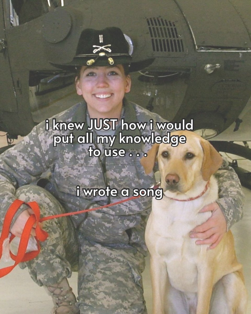 allef28's tweet photo. Ladies, if you’ve ever been love-bombed, this song is for you. Packed with military munitions references to help the bros understand just how lame they’ve been acting. https://t.co/EZ8Gdzwaom