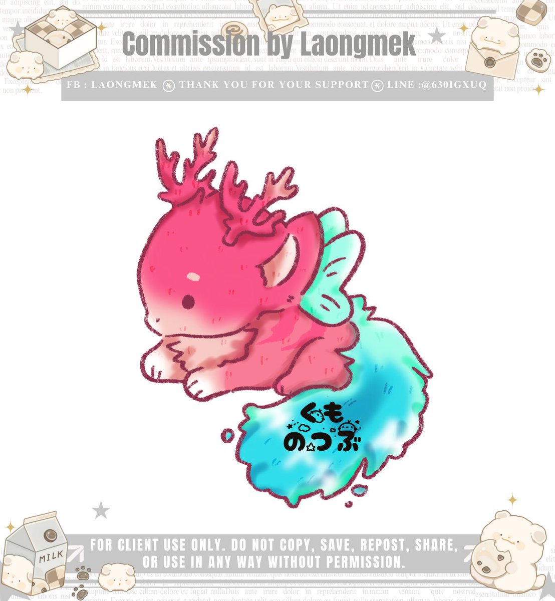 laongmek's tweet photo. มาสคอตน้อยนั่งรออย่างน่ารัก พร้อมเติมความสดใสและความเป็นเอกลักษณ์ให้กับผลงานของคุณ 🖤
ขอบคุณสำหรับการสนับสนุนและความไว้วางใจนะคะ  
#การ์ตูน #รับวาดรูป #น่ารัก #commission #commissionopen #รับวาดสัตว์ #มินิมอล #procreate https://t.co/UdQlRUyXt7