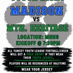 Photo by MtnHeritage Football (@MtnHeritageFB)