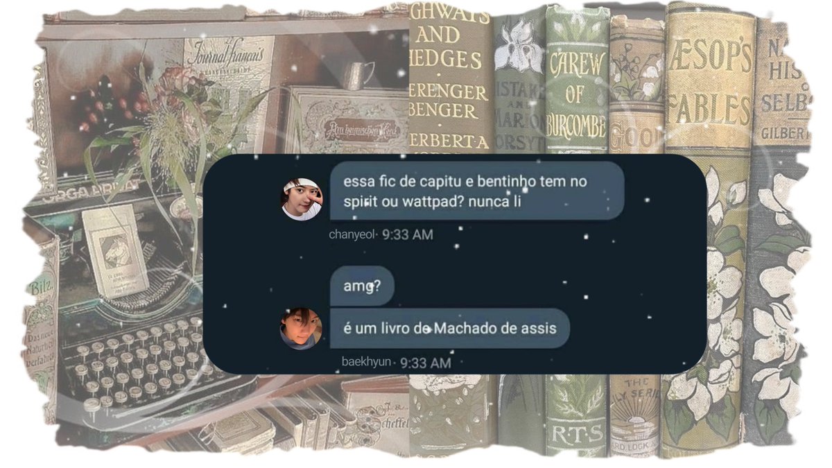 yakwinx's tweet photo. fanfics #CHANBAEK separadas por escolas literárias nacionais | a thread ✰ ⌑  ⭒  ᩠  𝄢 https://t.co/p5sjsSlCkE
