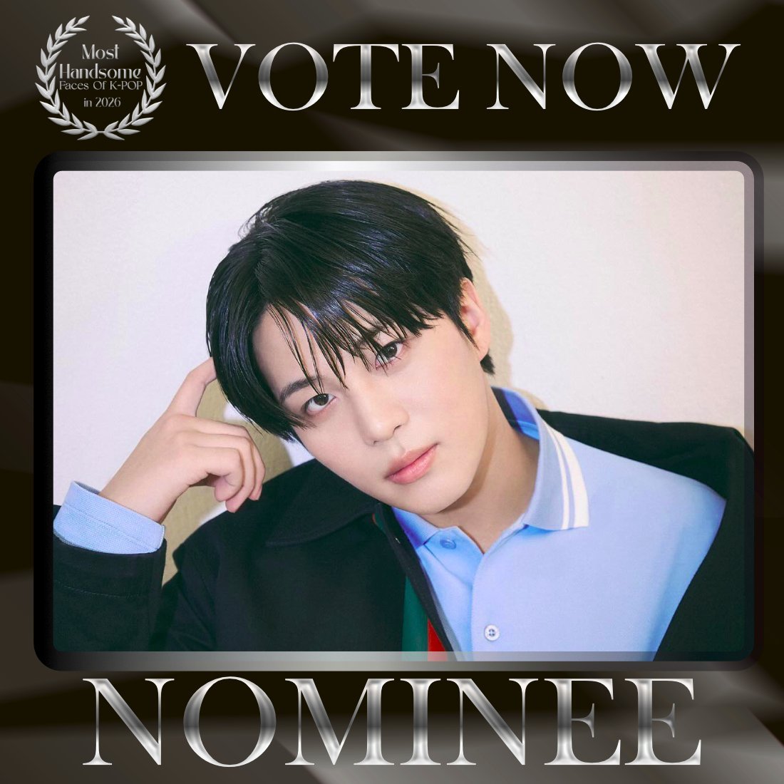 TOP100KPOP's tweet photo. JONGHO (ATEEZ) is nominated for Most Handsome Faces of K-POP in 2026.

👉 VOTE: https://t.co/KQkXdYYxhj https://t.co/cFq0QO5vH5