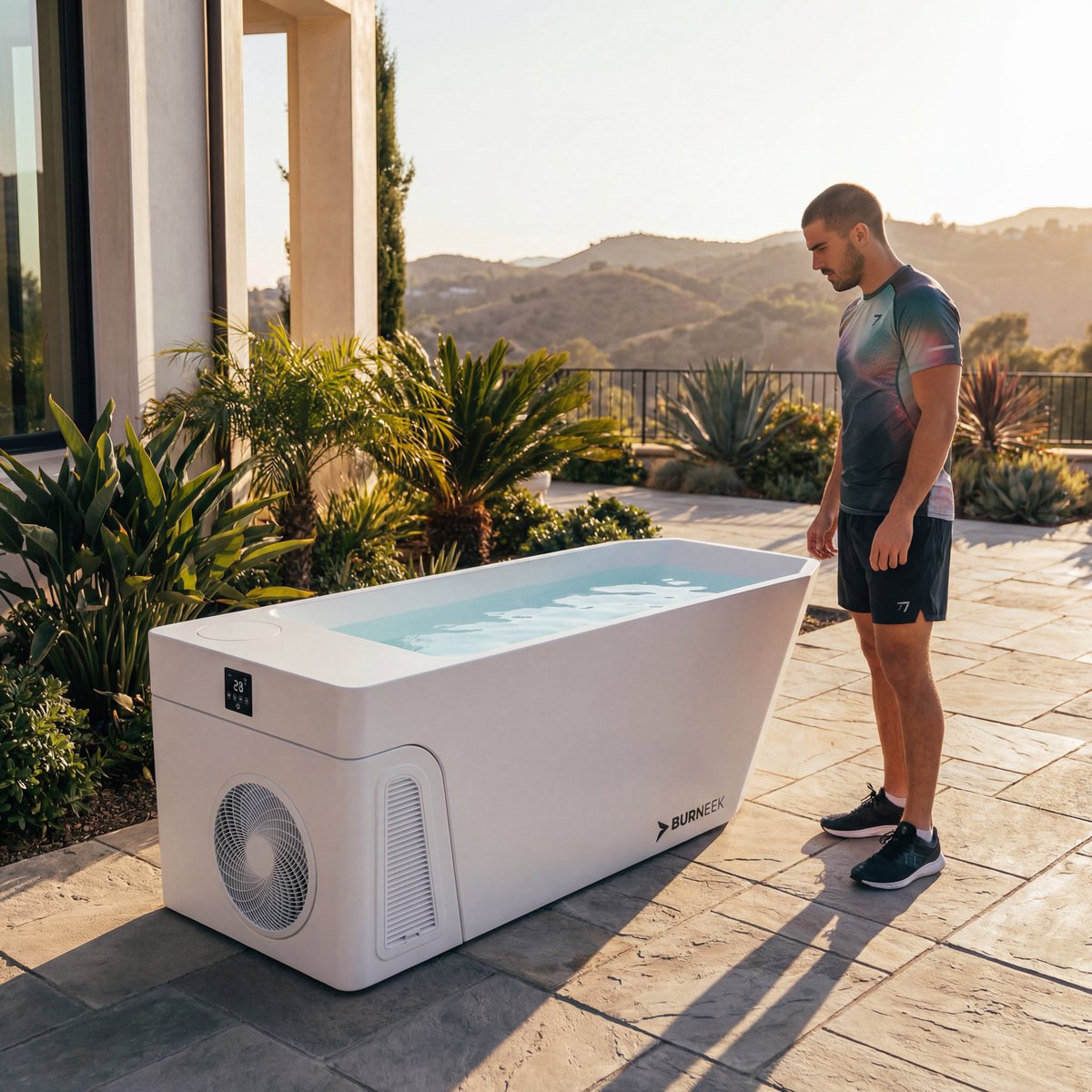 burneek's tweet photo. Recovery doesn’t always call for the same temperature. ♨️❄️

Cold can help manage post-workout soreness, while warm water helps the body relax and unwind. Ragnarok gives you both options in one system, so your recovery can adapt to what your body needs that day.

#ContrastTherapy #ColdPlunge #RecoveryRoutine #MuscleRecovery