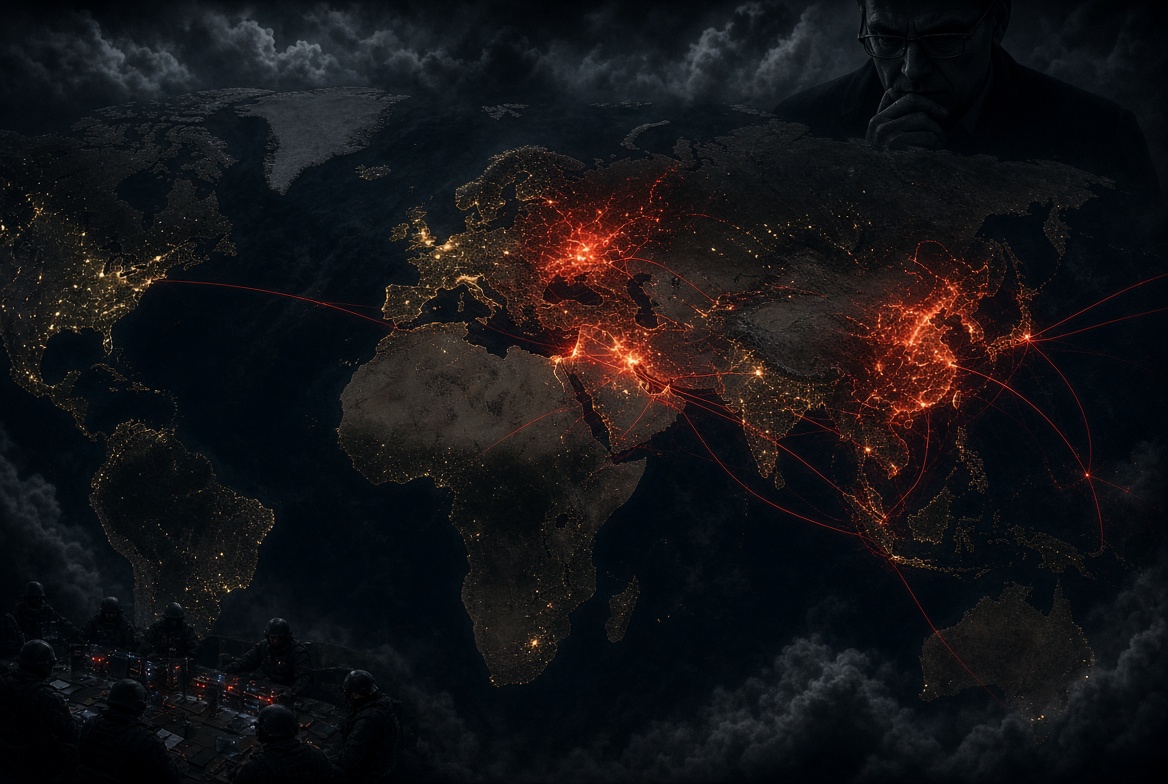 angeloinchina's tweet photo. How a Third World War Would Take Shape

A third world war would not start with a declaration. It would grow out of the wars already burning.
•Europe would be pulled deeper into war with Russia to pin down its forces and industry.
•The United States would keep the Middle East in a state of low-intensity bleeding, creating an energy crisis that weakens multiple economies.
•With those theaters consuming resources, Washington would then pivot toward China with an Indo-Pacific coalition.
•The method is familiar: one power supplies money, weapons, intelligence, and political cover while others provide the blood.
•Separate regional wars become a world war when they can no longer be kept separate — and the nation farthest from the flames still claims the right to decide how they burn.
Read the full article: https://t.co/w4vxkQT08s
☕ Support the work: https://t.co/Hy8rzoBHXt