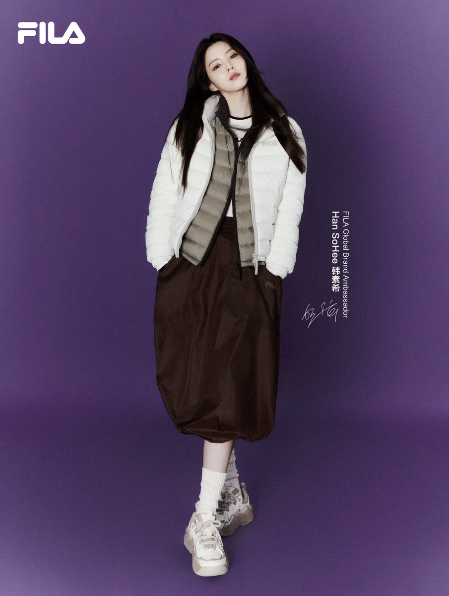 4evaSohee's tweet photo. HAN SOHEE FOR FILA CHINA https://t.co/rU5oHlhaUN