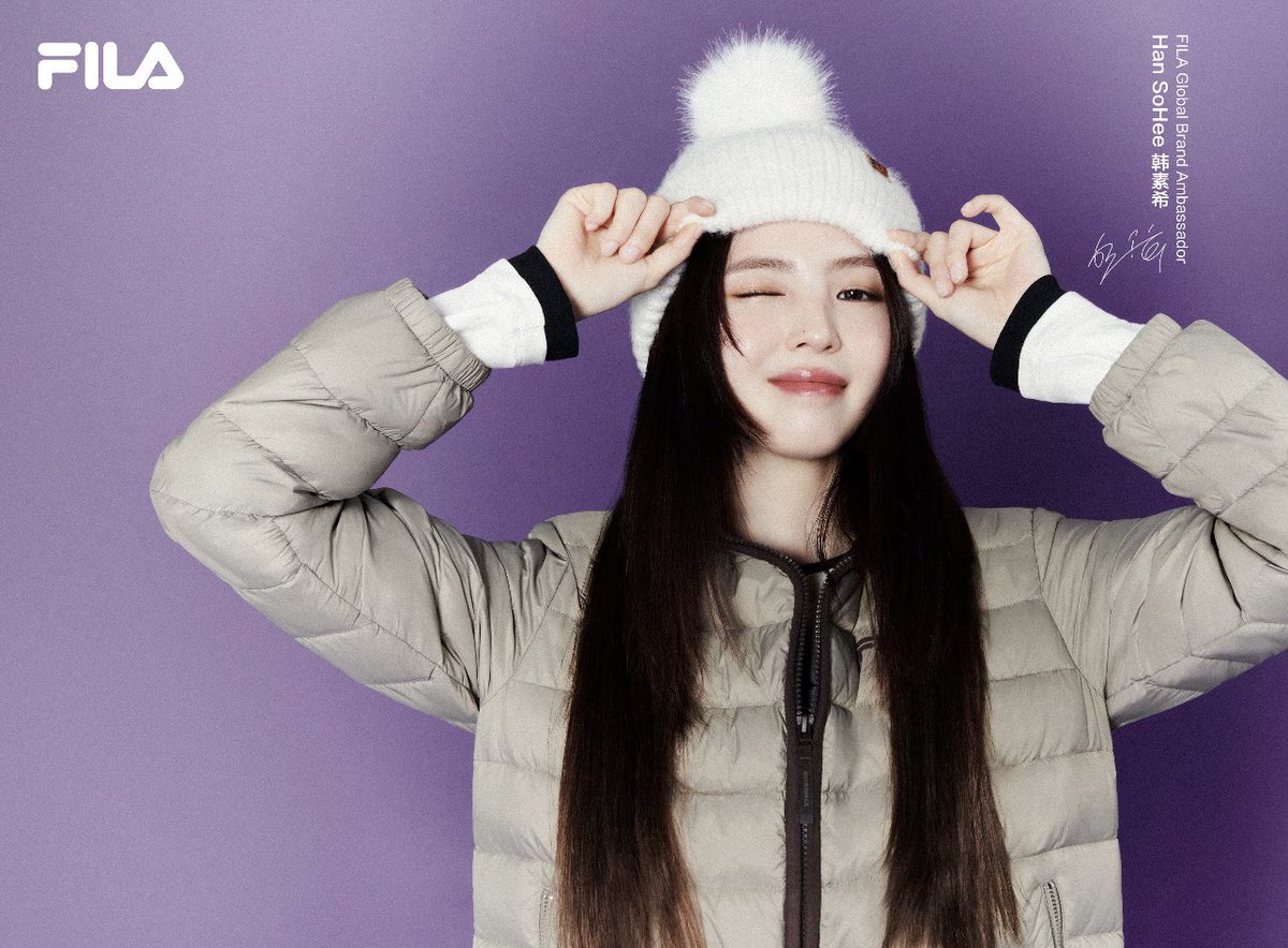 4evaSohee's tweet photo. HAN SOHEE FOR FILA CHINA https://t.co/rU5oHlhaUN