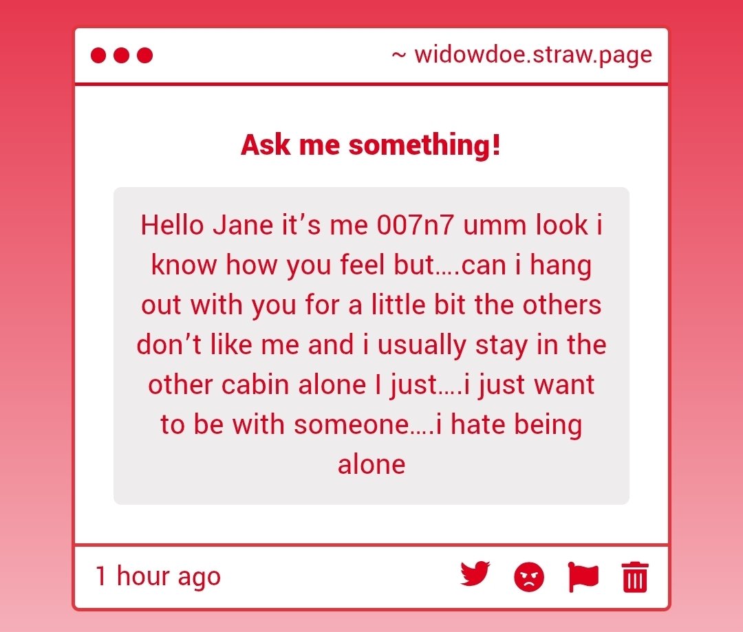 WidowDoe's tweet photo. 1. I dont have a Netflix account. I don't watch movies. 2. Fuck you. 3. Your c00l. 4. ..sure, just dont prowl in anything. https://t.co/YtXuRjphYI