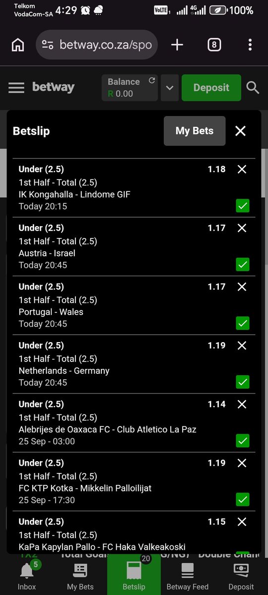murunwamana5us's tweet photo. BW74C84E3F
1st HALF UNDER 2.5 GOALS⚽️ 
KICK OFF 20:00👨🏽‍🍳 https://t.co/scpHMTYbm3