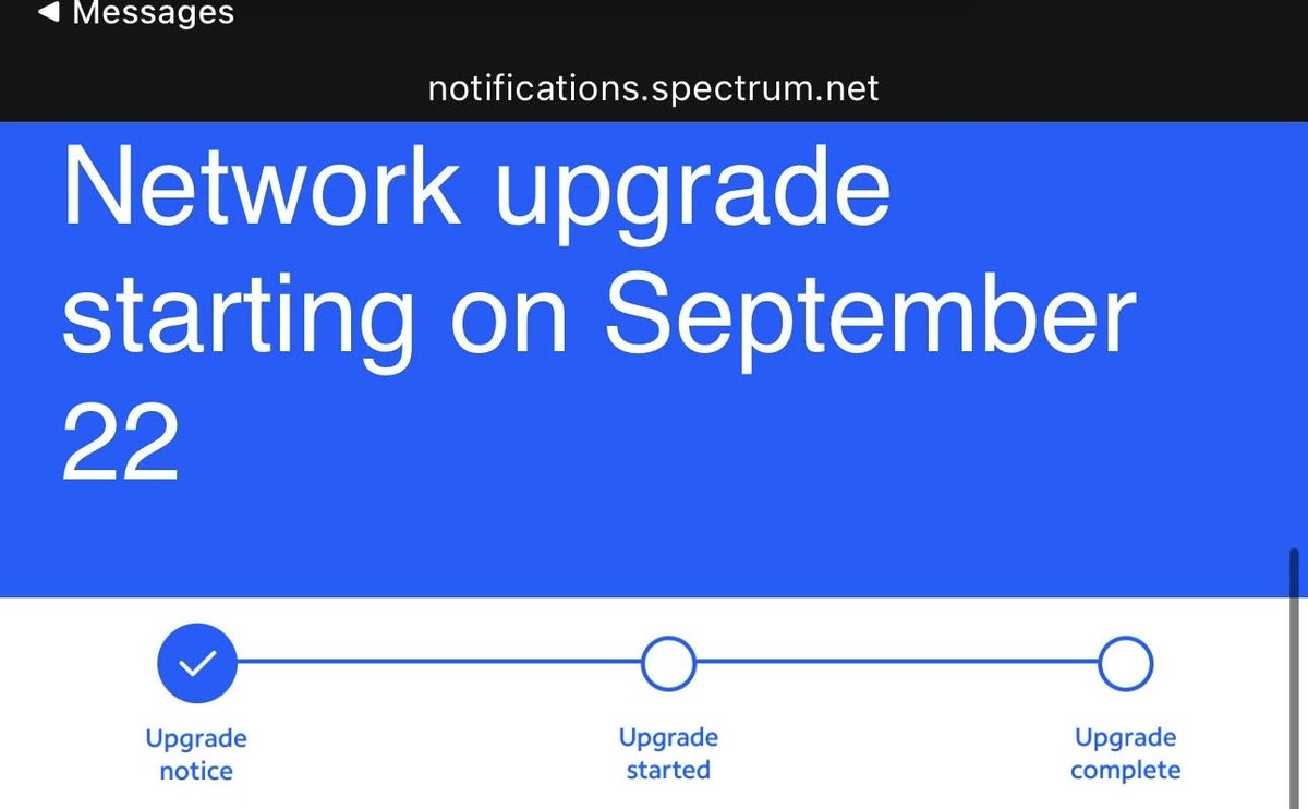 lasirenacyn's tweet photo. @Ask_Spectrum Your "planned upgrade" was supposed to be done by 8am this morning. It's now 24+ hours later and we're still offline. We work from home and this outage is costing us real time and money @news6wkmg @WFTV  @FCC #spectrumoutage #orlando https://t.co/nlPRMdSS6T