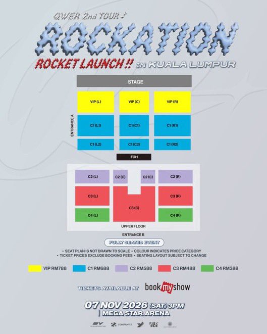 3Hdkhai's tweet photo. 🎫WTS/HTB🎫
 QWER 2nd TOUR <ROCKATION : ROCKET LAUNCH!!> IN KUALA LUMPUR🇲🇾

📅 2026.11.07

✨ 𝗕𝗔𝗪𝗜𝗚𝗘 𝟮𝗡𝗗 𝗠𝗘𝗠𝗕𝗘𝗥𝗦𝗛𝗜𝗣 (𝗚𝗟𝗢𝗕𝗔𝗟) 𝗣𝗿𝗲-𝗦𝗮𝗹𝗲 (𝗪𝗲𝘃𝗲𝗿𝘀𝗲) ✨
 𝗥𝗲𝗴𝗶𝘀𝘁𝗿𝗮𝘁𝗶𝗼𝗻 OPEN 

📥DM now

#QWER #ROCKATION #ROCKETLAUNCH 
#ROCKETLAUNCHinKL https://t.co/2XmPJkGQEM
