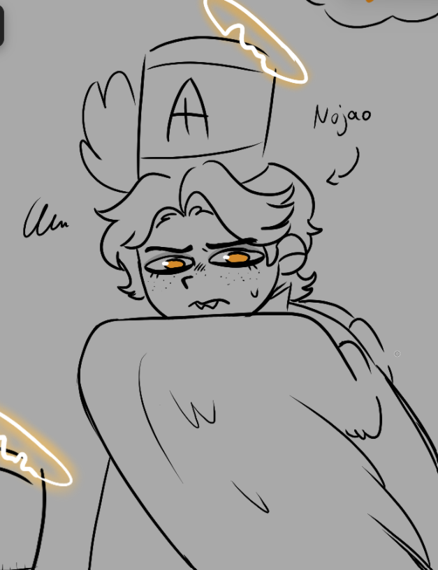 M_APPLE_SS's tweet photo. I like Abel a normal amount. 

#hazbinhotel #hazbinhotelabel #hellaverse #abelhazbinhotel https://t.co/dhy0kmLeI0