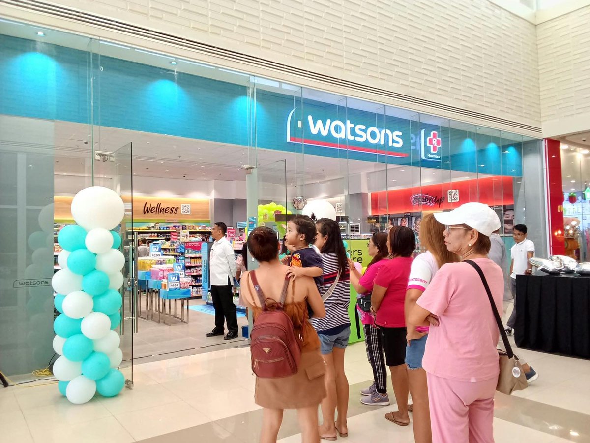 CityMallPh's tweet photo. Watsons is now open at CityMall Northtown Davao City🎉🛍️🥰💄💋

#CityMallPH #WatsonsPH #DavaoCity https://t.co/b1DbSJKhhb