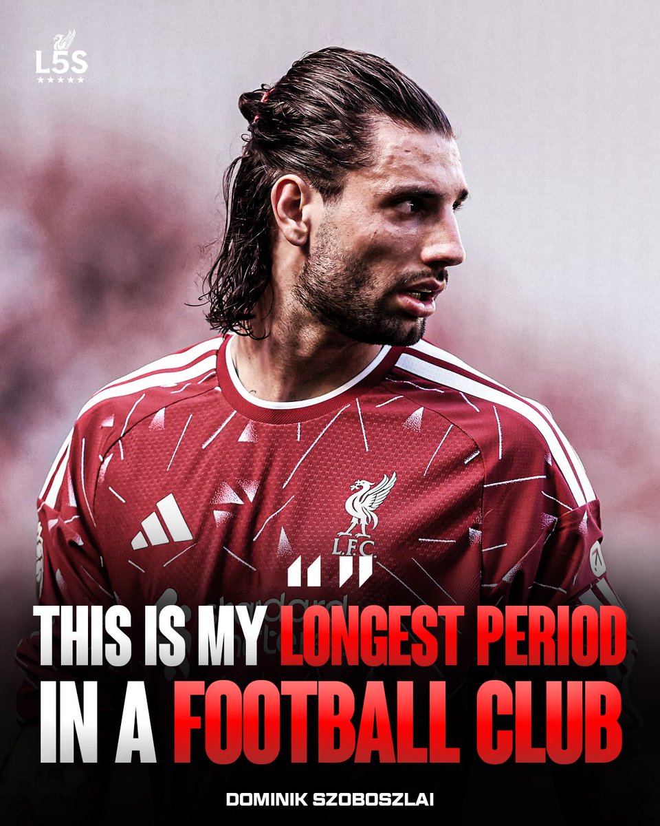 ATFooty_'s tweet photo. Dominik Szoboszlai embracing a bigger leadership role at Liverpool. ❤️🔴

The Hungarian says he prefers to **lead by example**, giving everything in every training session and every match — while experienced voices like Virgil, Joe Gomez and Alisson take more responsibility inside the dressing room. 👏

“I’d rather speak on the pitch, through how I play and what I do.” 🔥