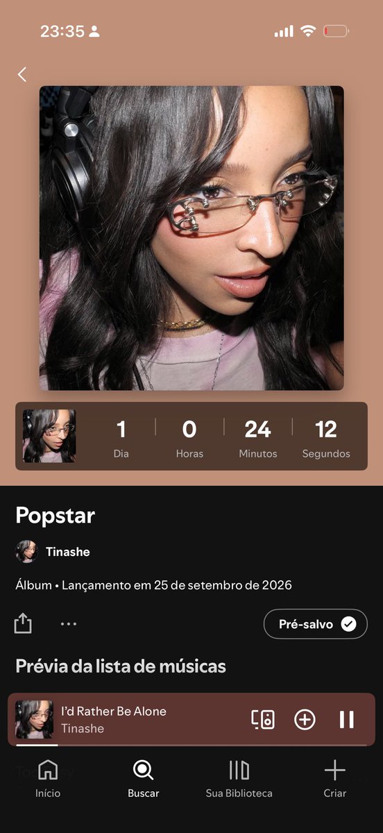 oeduoliveirajr's tweet photo. contando os segundos pra tinashe popstar https://t.co/q6eYhxyPzl