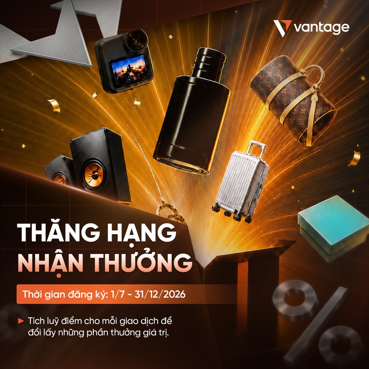 VantageSea's tweet photo. Tổng hợp các chương trình khuyến mãi đang diễn ra tại Vantage!

Giao dịch không chỉ là theo dõi thị trường mà những quyền lợi đi kèm cũng đáng để bạn tận dụng.

Vantage vẫn đang có nhiều chương trình dành cho khách hàng, từ tích điểm đổi thưởng, hoàn tiền giao dịch đến các ưu đãi dành cho khách hàng quay trở lại. Mỗi chương trình có thời gian áp dụng và điều kiện tham gia riêng, vì vậy hãy kiểm tra kỹ để lựa chọn ưu đãi phù hợp với nhu cầu giao dịch của bạn.

📷 Khám phá các chương trình đang diễn ra và xem chi tiết điều kiện tham gia ngay hôm nay.
#VantageMarkets #VantageVietnam #TradingRewards #TradingPromotion #CFDTrading #TradeWithVantage