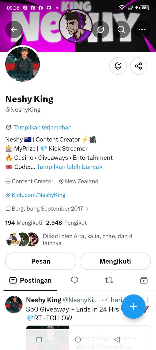 mamdollars's tweet photo. @CryptoWithCGA @NeshyKing Done 🫀📣🇲🇨 https://t.co/WCH9nV2KlY