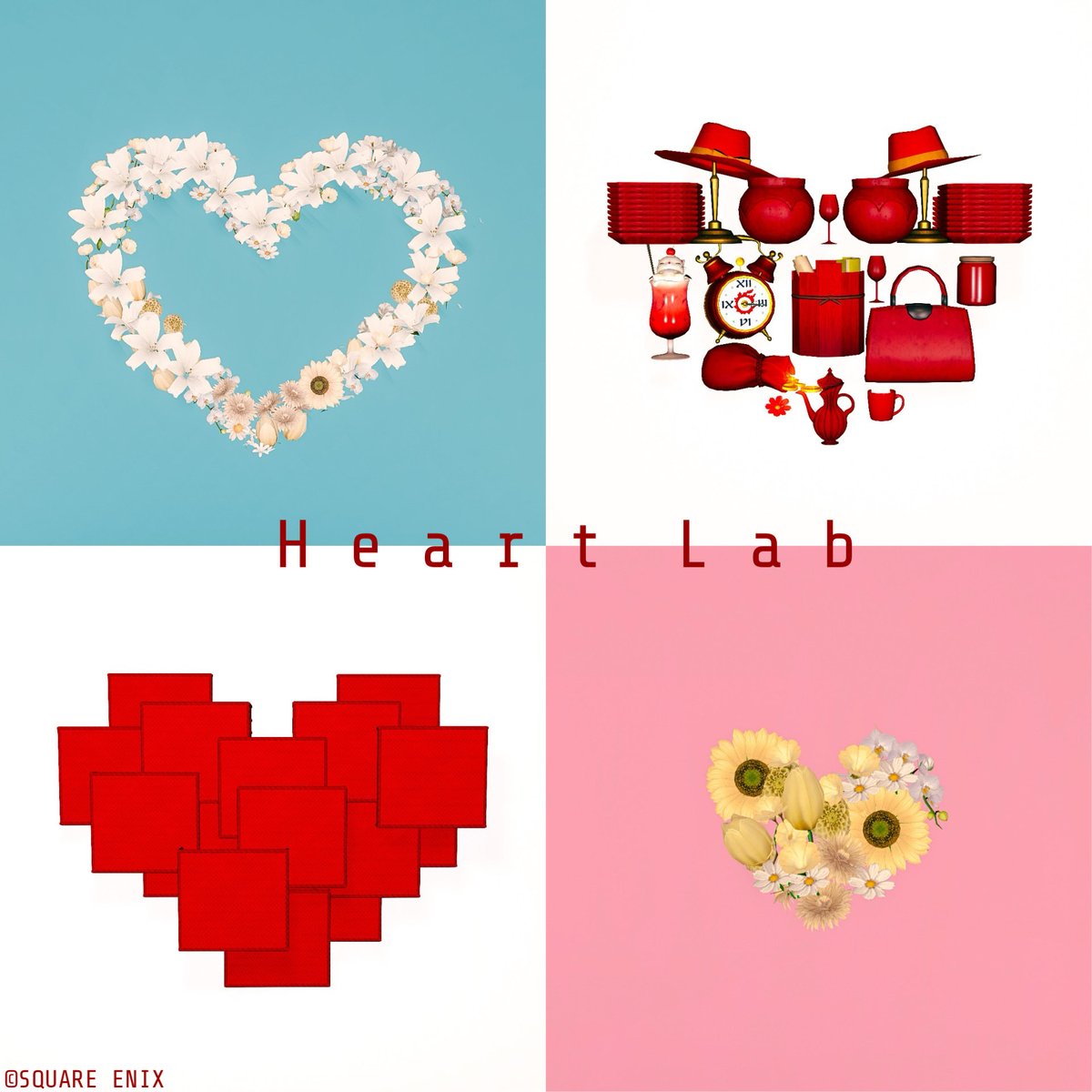 luvravavieral's tweet photo. 新スタジオ『Heart Lab』公開しました！

前作『Melty Soda』の色変えに3つの❤️を追加してみました

お好みの❤️があったらぜひ遊びに来てください(*ᴗ͈ˬᴗ͈)⁾⁾⁾

📍MeteorDC Valefor Lave11 Lily43

#ST_rasia #FF14スタジオ https://t.co/LEdz48RsaI
