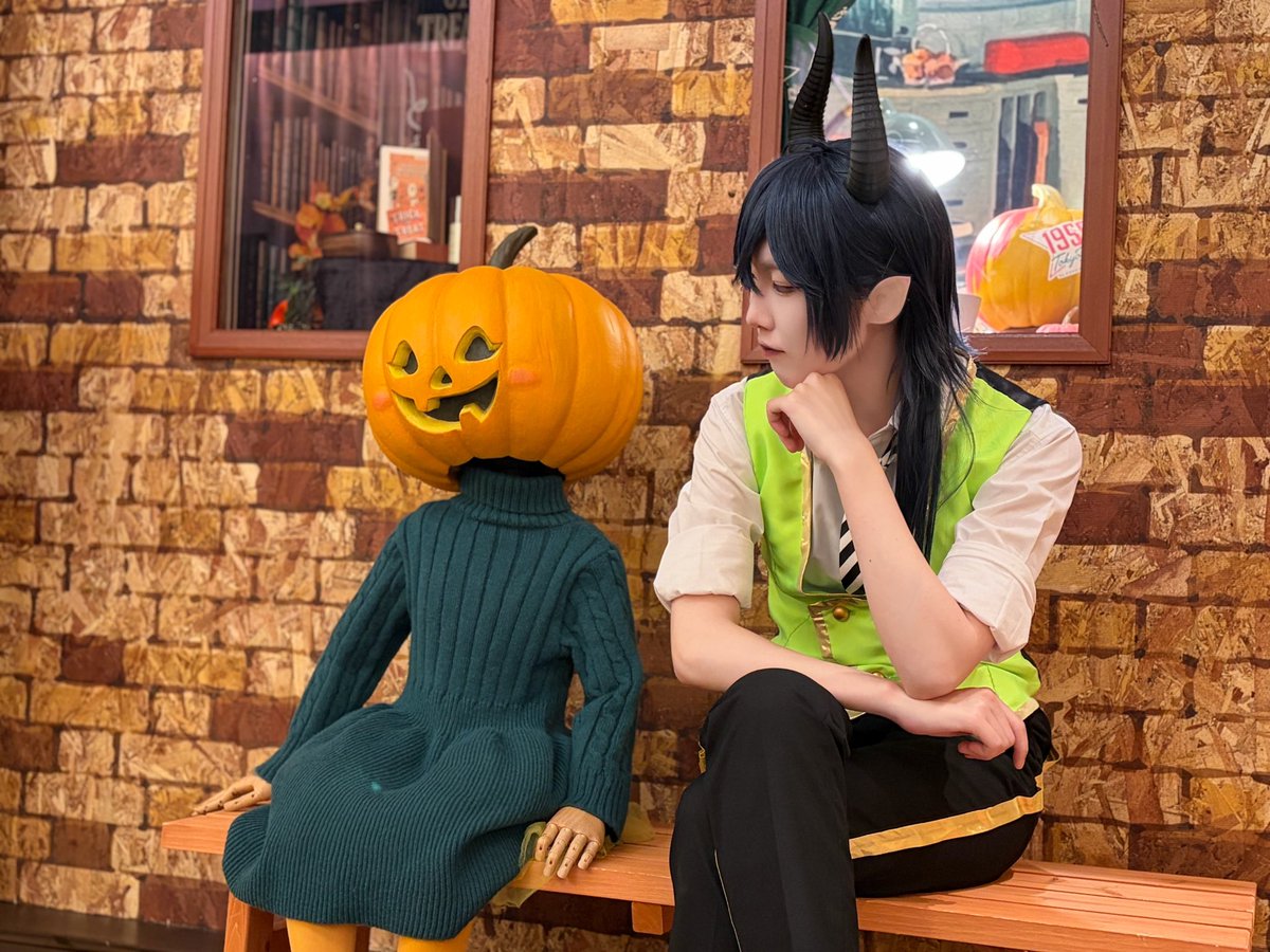 dear_moon_vii's tweet photo. かわいいカボチャさんいた https://t.co/RBSMZVwuqG