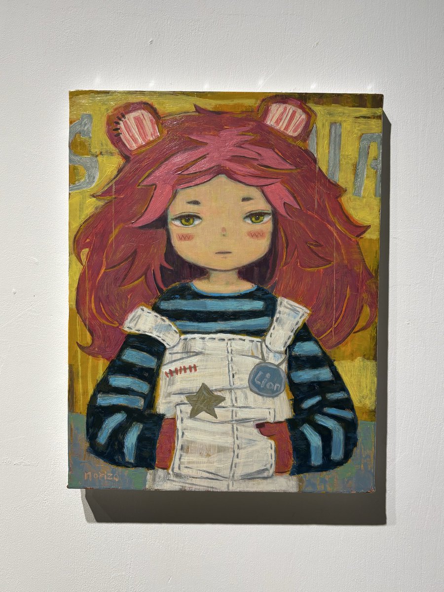 chobicon's tweet photo. Mended Lion
2026 Oil on Canvas 32×41cm
Contact： @Anico_ec 
個展<Overlapping>
9月28日まで
12:00-19:00(最終日17:00)

#個展
#油絵
#soloexhibition 
#painting🎨 https://t.co/q4V7nCDpwl