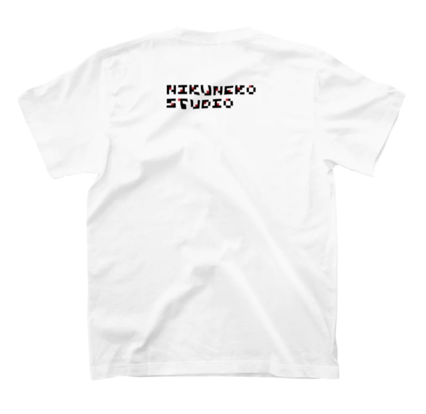 nikuatelier's tweet photo. ✨️おにくオススメアイテム紹介✨️

おにく (ドットーシローカラー)
スタンダードTシャツ
https://t.co/7oQ7oC59b1

おにくアイコンが鮮やかなカラーリングで再登場！背面にはにくねこ企画のロゴ入り
重ね着てよし部屋着にしてよしお子様にもピッタリですよ！
みてねー(　˙-˙ )ﾉｼ
#suzuri https://t.co/UiP5UwXFZt