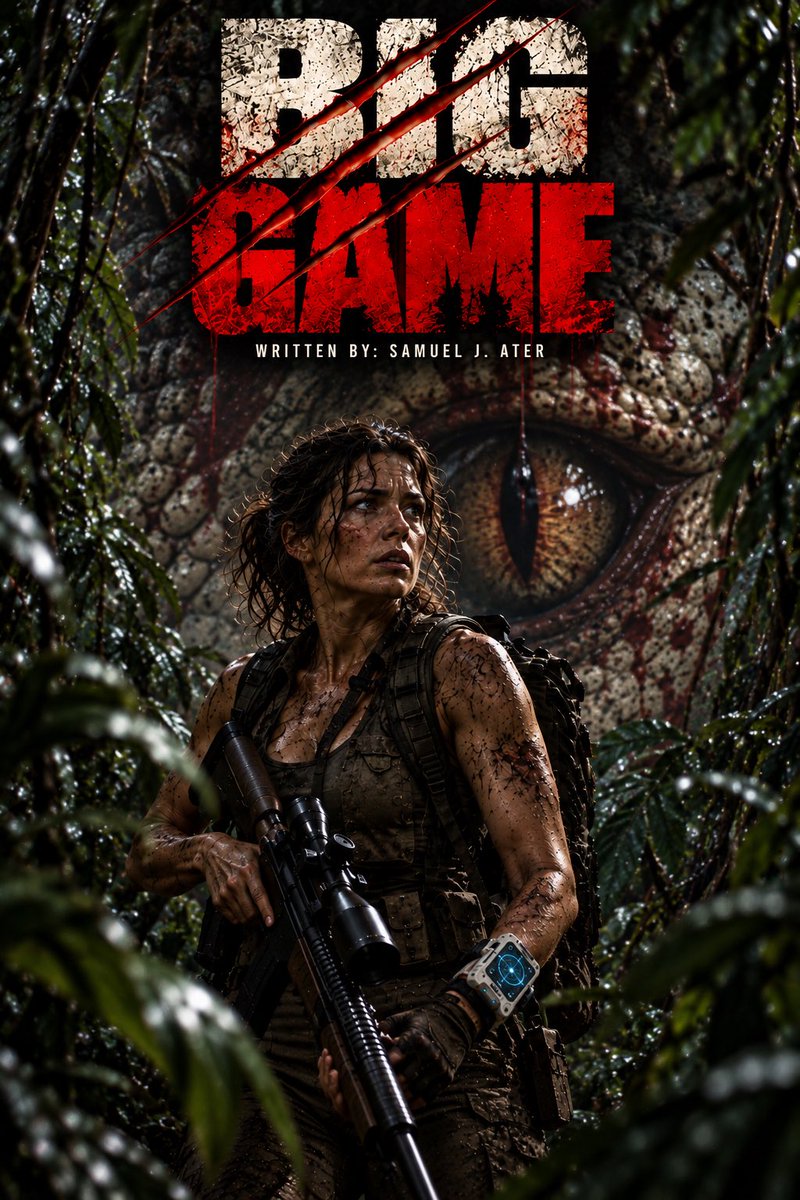ater_sam's tweet photo. BIG GAME
A black market huntress is invited to participate in a contest hosted by a charismatic billionaire. The competition turns horrific when the contestants realize how prehistoric their prey really is.

#ScreenPit #Ac #Ad #Ho #Fea #PG13 #SeRe https://t.co/DmVVy8rloR