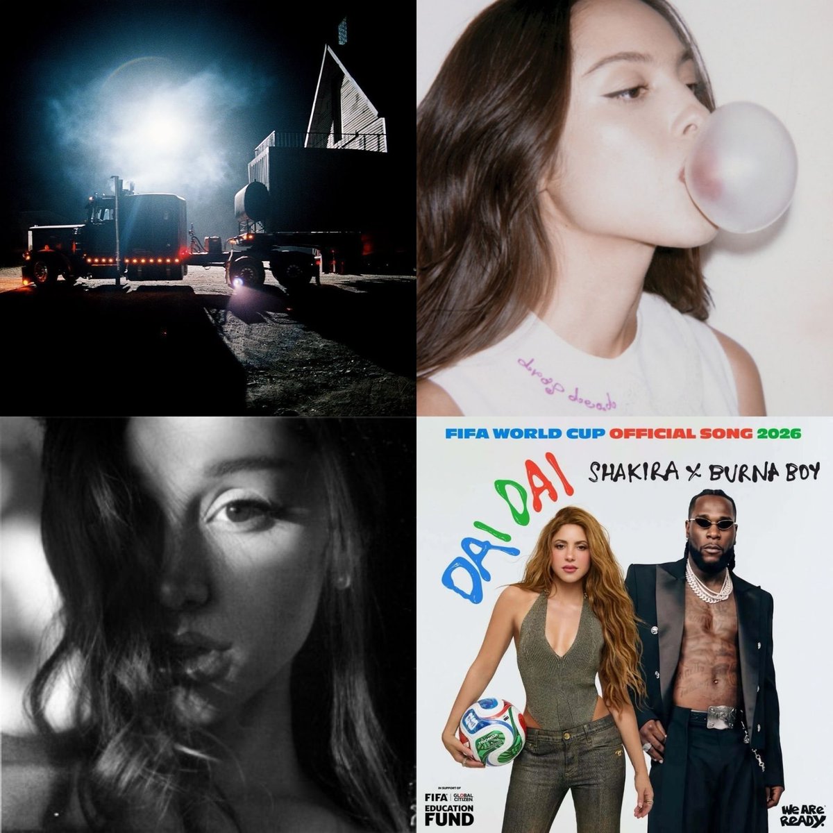 Spotify_daily_d's tweet photo. Top 15 Most Streamed Female Songs of 2026 on Spotify and their daily streams:

#1 Dracula (with JENNIE) — 527M (+1,40M)
#2 drop dead — 521M (+1,98M)
#3 hate that i made you love me — 502M (+2,71M)
#4 Dai Dai — 467M (+2,42M)
#5 iloveitiloveitiloveit — 443M (+1,02M)
#6 the cure — 437M (+3,05M)
#7 stupid song  — 350M (+2,63M)
#8 Be Her — 271M (+1,07M)
#9 PINKY UP — 234M (+813K)
#10 honeybee — 224M (+1,32M)
#11 Boston — 213M (+1,41M)
#12 BbY WOW — 198M (+6,12M)
#13 ICONIC BY MISTAKE — 195M (+1,13M)
#14 I Knew It, I Knew You — 195M (+1,06M)
#15 Internet Girl — 177M (+330K)