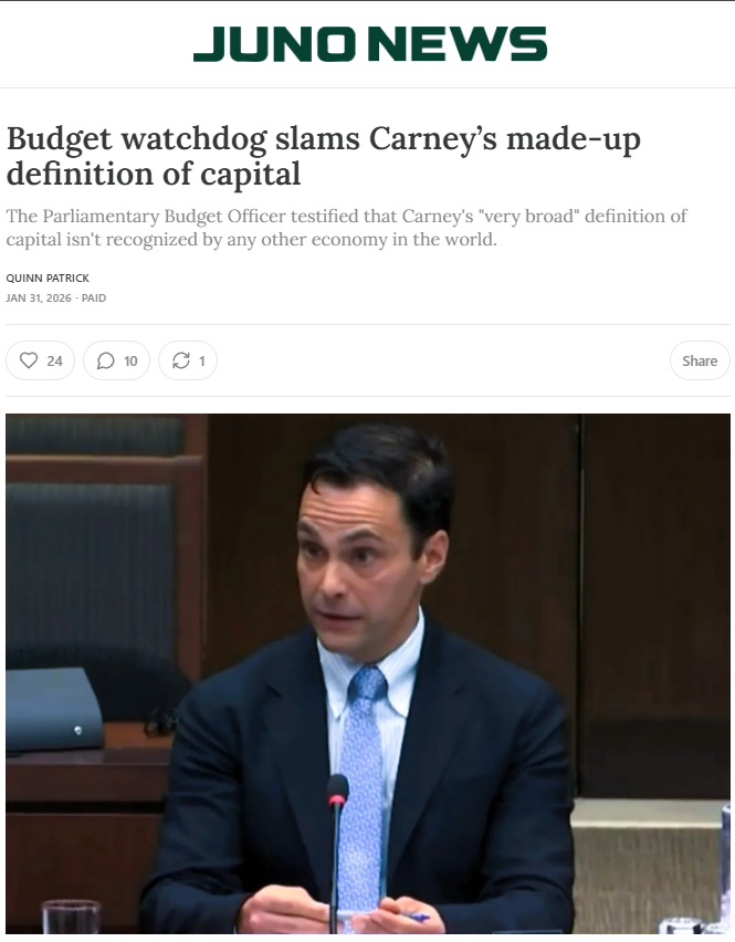 RealityIsland55's tweet photo. @MarkJCarney Even real bankers don't believe your Liberal pseudo-budgeting! https://t.co/A2PSGi4m2H