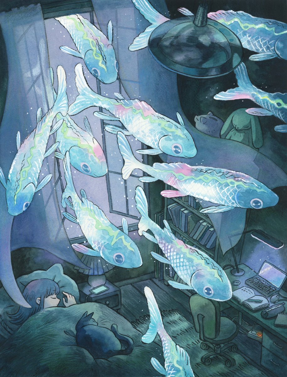 heikala_art's tweet photo. My next solo show ’Voces Magicae’ will be held at @gallerynucleus starting Oct 17th! https://t.co/ikuOc6oLP1