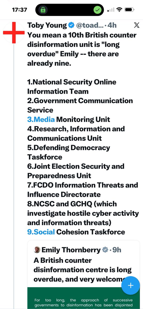 PeterPropensity's tweet photo. @ZoeJardiniere Apart from your terrible English, yes of course he is “rattled” by this because it’s yet another government misinformation body created https://t.co/wSxxRQ39Nv