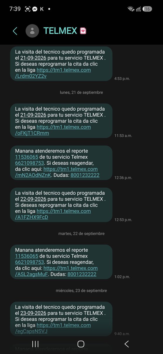 Kariasm06's tweet photo. Señores de @TELMEXSoluciona  les parece justo que esten jugando así con mi tiempo y mi dinero? 7 dias sin internet y todos los dias me andan asignando técnico, esto aqui en Hmo, Sonora https://t.co/EPaeUAsJbX