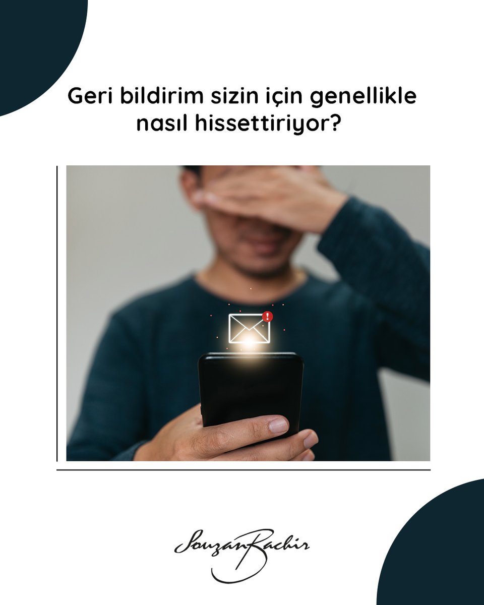 RussellBar3lyj's tweet photo. ❓How does feedback usually makes you feel? Empowering / Frightening
❓Geri bildirim sizin için genellikle nasıl hissettiriyor? Güçlendirici / Korkutucu

#SouzanBachir #coaching #mentoring #leadership #teams #success #performance #motivation https://t.co/CHzk3wmM6N