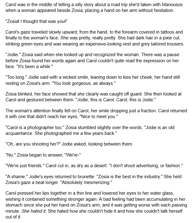 stursiabo's tweet photo. I'm halfway through chapter 10, so here's a tiny preview :) 

#JealousCarolLovers https://t.co/6eE7mJIENK