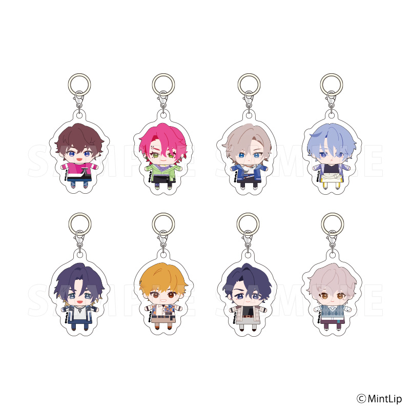 samudari_ml's tweet photo. ◤ #AGF_2026 ║GOODS◢

ティームエンタテインメント ブースで発売される
ハンサムロンダリングの新グッズ（2種）を公開✨

・トレーディング目印リングチャーム
・トレーディングミニフォトカード Red ver.
※いずれもBOX販売有り

購入特典は【会場限定】オリジナルステッカー🌟

🔻詳細はこちら
https://t.co/8XYK6Z9GeC

#サムダリ