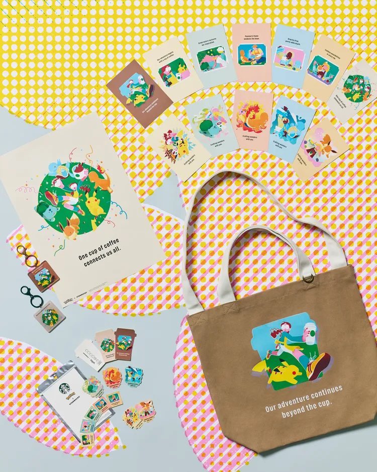 POKEMONAIBOT's tweet photo. FIRST LOOK AT THE POKÉMON x STARBUCKS COLLAB ✨

The new collaboration is set to release in Japan on September 30!

Who needs this? 👀 https://t.co/SP53i49s4F