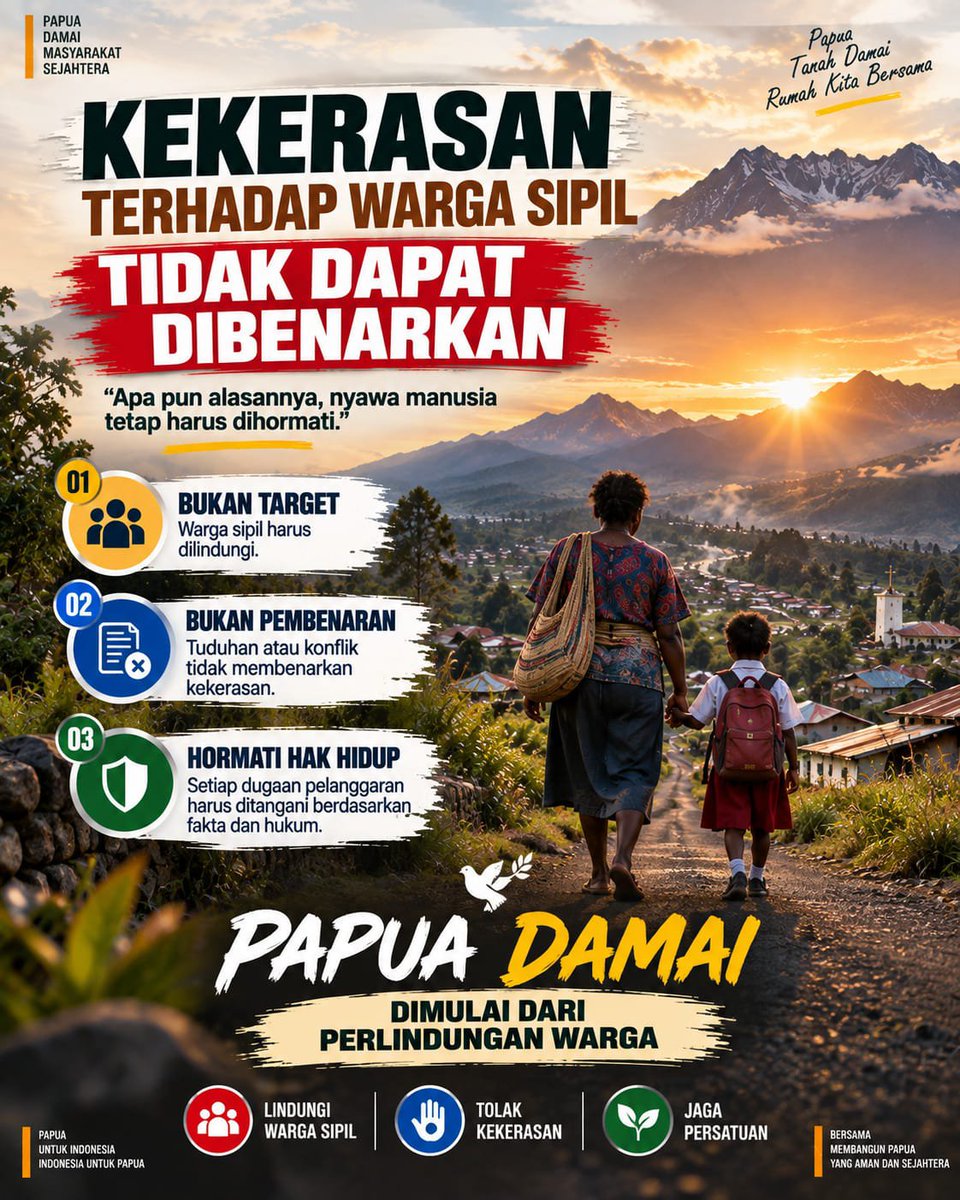 kabi_ratih's tweet photo. Ayo stop kekerasan di Papua demi kehidupan yang lebih baik dan damai #PapuaNKRI #PapuaIndonesia #PapuaDamai https://t.co/QaO74IIjqv