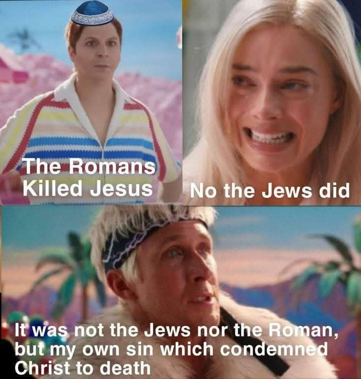halfsabra's tweet photo. @more_amalek It kills me how Stone Choir and the various Christian LARPers can be disproven with a single meme. https://t.co/by1EHmjb8j