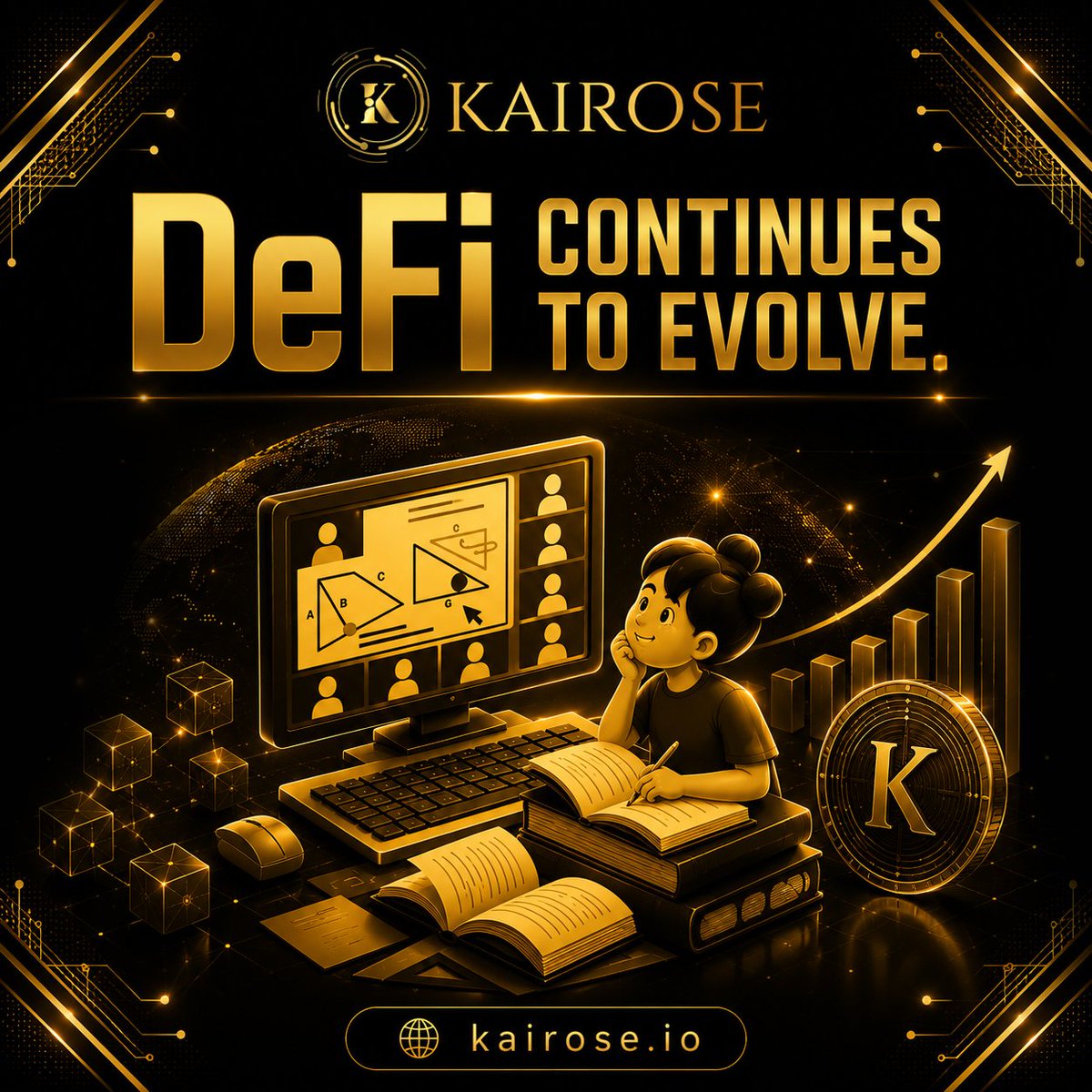 kairoseDAO's tweet photo. DeFi keeps evolving—and Kairose is building with it.#KairoseDao https://t.co/snizlb7GSH