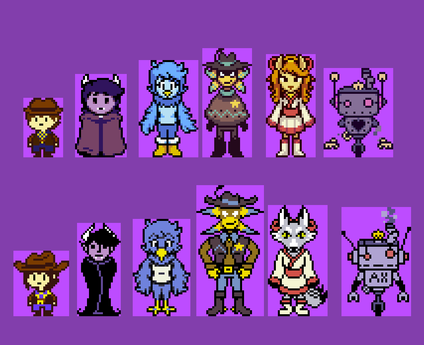 abcbutter0609's tweet photo. I wanted to try making Undertale Yellow's character in a more Undertale-like style and design.
#undertale #undertaleyellow #sprites #resprite #undertalesprites #yellow #clover #marlet https://t.co/m1jSeYXuls