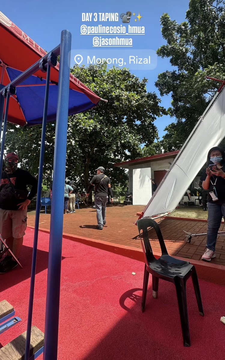 albert73311's tweet photo. Sa Morong Rizal pala location ng #TWBTY day 3 shooting. https://t.co/AEAUJyDzli