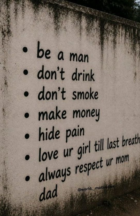 MansBible_'s tweet photo. Be a man https://t.co/45mgLfeJZV