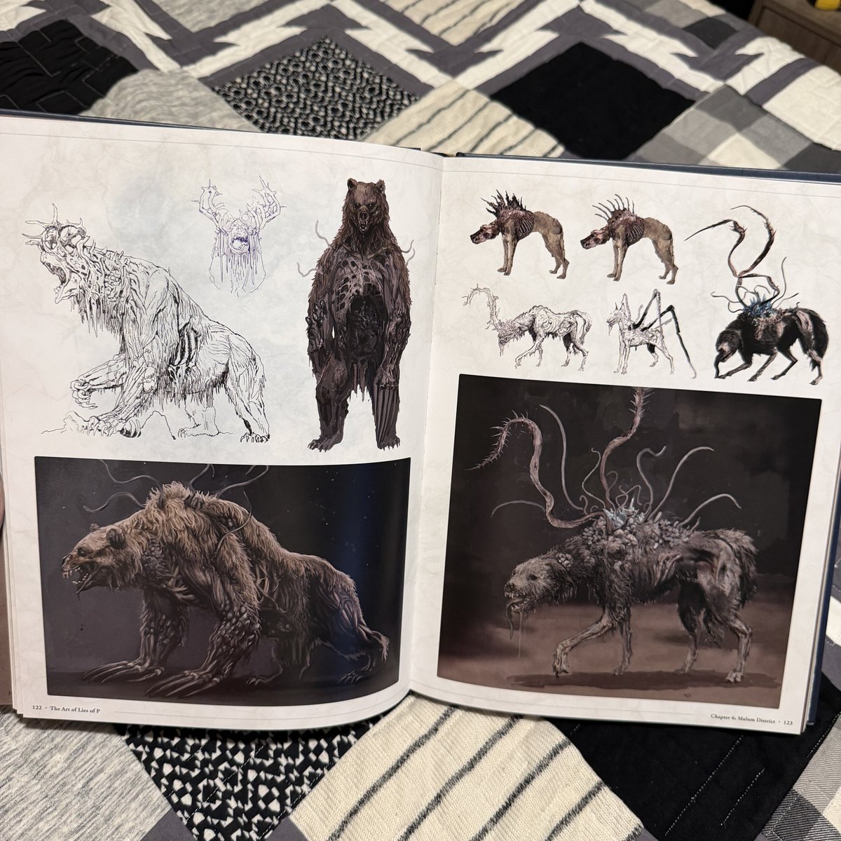 mattploeger's tweet photo. Physical media of the day: Lies of P art book https://t.co/QBq5LnB3na
