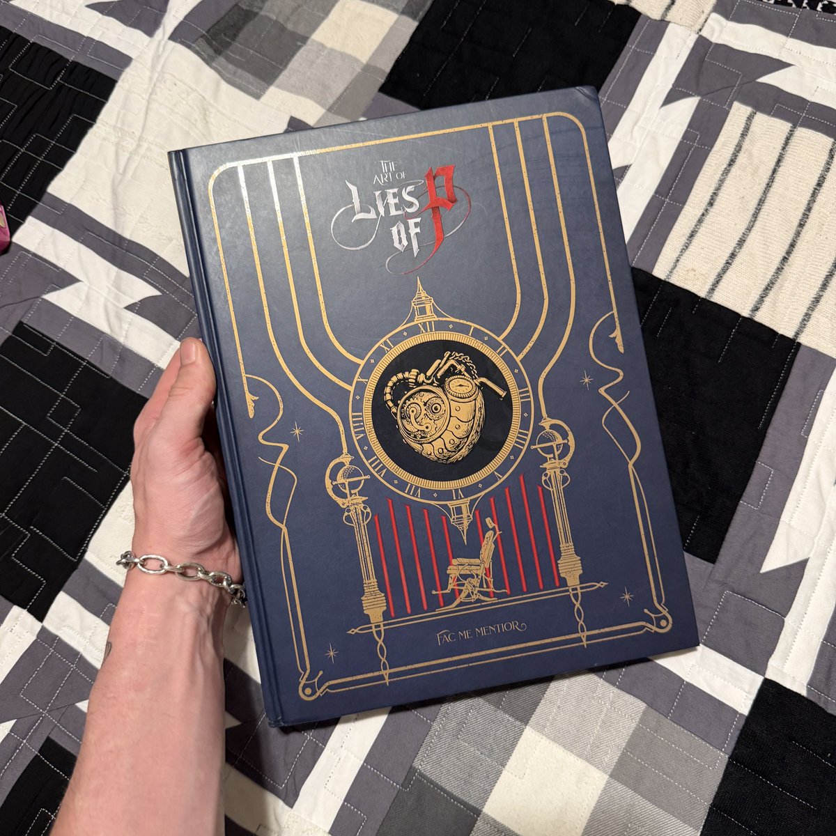 mattploeger's tweet photo. Physical media of the day: Lies of P art book https://t.co/QBq5LnB3na