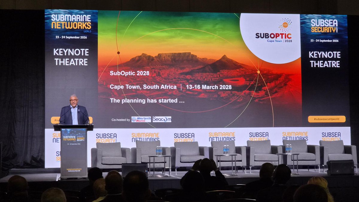 SubNetsWorld's tweet photo. 🌊 Day 2 of #SNWxSSW is in full swing!

🎤 Big conversations on the Keynote Stage
💬 Insights exchanged around the Roundtables
📌 New ideas at the Cable Poster Sessions

Another packed morning with the global subsea community, and Day 2 is only getting started! 🔥 https://t.co/EiFYszVYg3