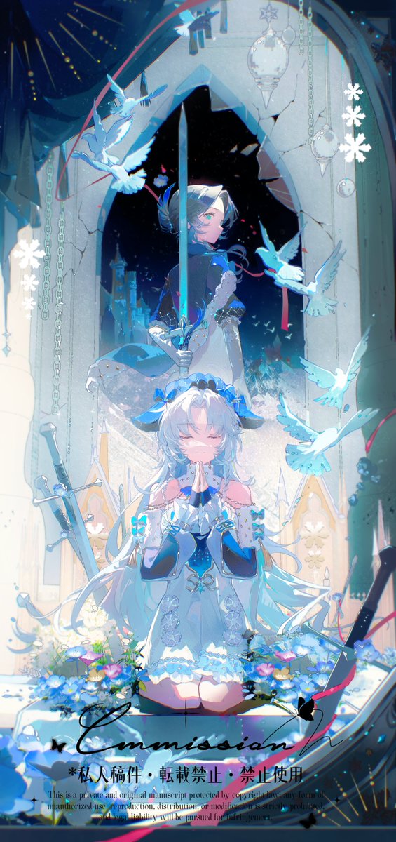 yyluofei's tweet photo. #CommissionedArt #Commission ☺️ https://t.co/mCJ4ytKWYb